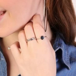 Goedkoopste 💯 Lucardi - Zilveren Driedelige Ring 🔔 -Sieraden-horloges Verkoop 550x550 1172