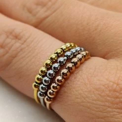 Beste Pirce ⌛ Despora Anxiety Ring - Stress Ring - Fidget Ring - Anxiety Ring For Finger - Draaibare Ring Dames - Spinning Ring - Spinner Ring - (RVS) Gold-Plated - (19.00 Mm / Maat 60) ⭐ -Sieraden-horloges Verkoop 550x550 1213