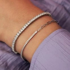 Top 10 😀 Selected Jewels Mila Dames Armband Zilver - Zilverkleurig ✨ -Sieraden-horloges Verkoop 550x550 1221