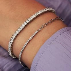 Top 10 😀 Selected Jewels Mila Dames Armband Zilver - Zilverkleurig ✨ -Sieraden-horloges Verkoop 550x550 1222