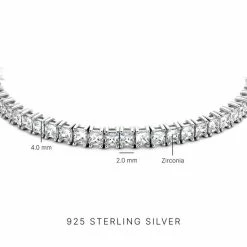 Top 10 😀 Selected Jewels Mila Dames Armband Zilver - Zilverkleurig ✨ -Sieraden-horloges Verkoop 550x550 1224