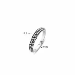 Aanbiedingen ✨ TI SENTO - Milano Ring 12106SB 🌟 -Sieraden-horloges Verkoop 550x550 1228