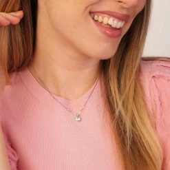 Beste recensies van ❤️ Lucardi - Dames Ketting Kristal White - Echt Zilver - Ketting - Cadeau - 40 Cm - Zilverkleurig 🔔 -Sieraden-horloges Verkoop 550x550 1250