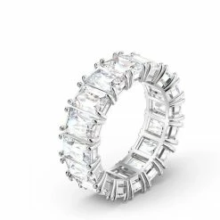 Nieuw ❤️ Swarovski Vittore Ring (Maat: 58) - Zilver 💯 -Sieraden-horloges Verkoop 550x550 128