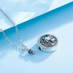 Hete verkoop 🛒 Dutch Duvall | Ashanger Zilver Sterling 925 | Zirkonia | Met Zilveren Asketting En Vulset | Assieraad Met Olifanten Afgebeeld| Urn Voor As | Handgemaakt As Sieraad 🌟 -Sieraden-horloges Verkoop 550x550 1301