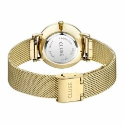 Beste Verkoop 🤩 Cluse Boho Chic Mesh White, Gold Colour ⌛ -Sieraden-horloges Verkoop 550x550 1308