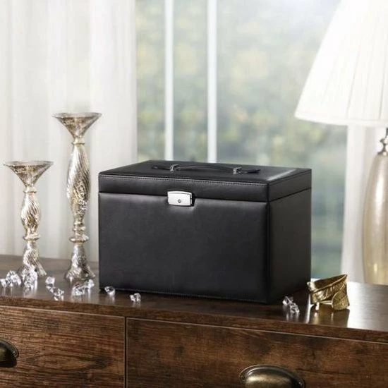 Beste Pirce π₯° Segenn's Sieradendoos XL - Juwelendoos - 4 Lades - Horlogedoos - Sieradenbox - Zwart β 8 Beste Pirce π₯° Segenn's Sieradendoos XL - Juwelendoos - 4 Lades - Horlogedoos - Sieradenbox - Zwart β - Afbeelding 6