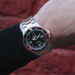 Flash-uitverkoop 🛒 Ice-Watch ICE Steel - Chic Silver RGP - M 😀 -Sieraden-horloges Verkoop 550x550 166