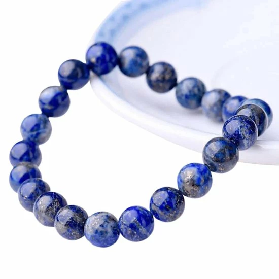 Kopen ๐ Bixorp Gems Lapis Lazuli Edelstenen Armband - Gepolijste Edelsteen Kralenarmband - Cadeau Voor Kerst & Sinterklaas - Cadeau Voor Haar ๐ฅ 6 Kopen ๐ Bixorp Gems Lapis Lazuli Edelstenen Armband - Gepolijste Edelsteen Kralenarmband - Cadeau Voor Kerst & Sinterklaas - Cadeau Voor Haar ๐ฅ - Afbeelding 4
