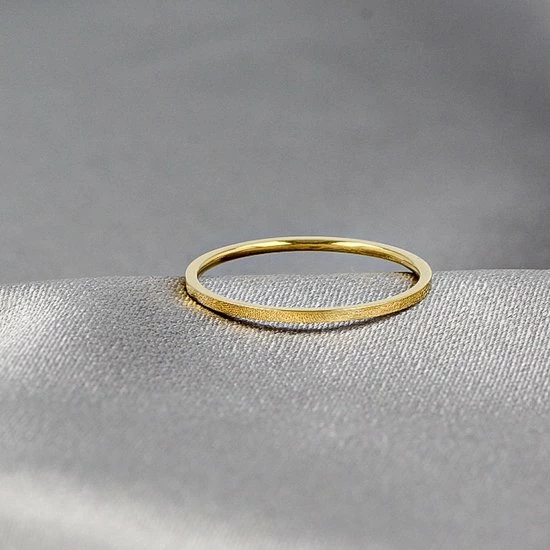 Goedkoop βοΈ My Bendel - 1 Mm Gouden Stapelring - Fijne Gouden Aanschuifring Gemaakt Van Edelstaal - Met Luxe Cadeauverpakking π 5 Goedkoop βοΈ My Bendel - 1 Mm Gouden Stapelring - Fijne Gouden Aanschuifring Gemaakt Van Edelstaal - Met Luxe Cadeauverpakking π - Afbeelding 3