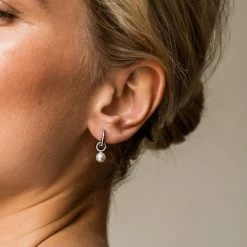 Beste Pirce 😉 TI SENTO - Milano TI SENTO Milano Oorbedels 9003PW - Gerhodineerd Sterling Zilver 😍 -Sieraden-horloges Verkoop 550x550 247