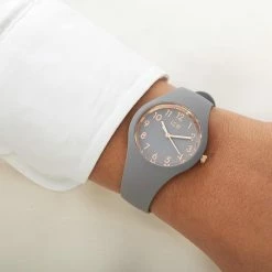 Promo 🌟 Ice-Watch Glam Colour Grey Horloge (33 Mm) - Grijs 🎉 -Sieraden-horloges Verkoop 550x550 258