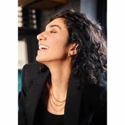 Flash-uitverkoop 🔥 Laura Ferini Dames Oorbellen Milana Goud - Goudkleurige Oorhangers - 18K Geelgoud Verguld - Dames Oorknoppen - Sieraad - Accessoires - Sieraden 🔔 -Sieraden-horloges Verkoop 550x550 272