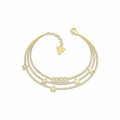 Promo 👍 GUESS UBB70078-S A Star Is Born Armband 15/16.5 Cm - Goudkleurig 👍