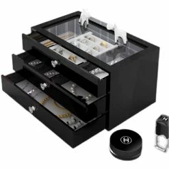 Begroting ๐งจ Goux.nl Sieradendoos Bella | Zwart | Acryl | Sieraden Organizer | Jewellery Organizer | Sieraden Opbergen | Opberg Box | Organizer | Velvet Onderkant | Ringen Display| Jewelery Organizer | Jewellery Box | Jewelery Box | Sieradenbox | Organizer | Beautybox | ๐งจ 12 Begroting ๐งจ Goux.nl Sieradendoos Bella | Zwart | Acryl | Sieraden Organizer | Jewellery Organizer | Sieraden Opbergen | Opberg Box | Organizer | Velvet Onderkant | Ringen Display| Jewelery Organizer | Jewellery Box | Jewelery Box | Sieradenbox | Organizer | Beautybox | ๐งจ -Sieraden-horloges Verkoop 550x550 303