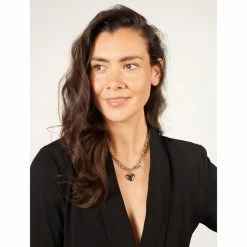 Top 10 🥰 Laura Ferini Dames Ketting Amore Connesso Zilver - Zilverkleurige Schakelketting Met Hartje - 18K Witgoud Verguld - Halsketting - Collier - Sieraad - Accessoires - Dames Schakelketting Met Hanger 🛒 -Sieraden-horloges Verkoop 550x550 323