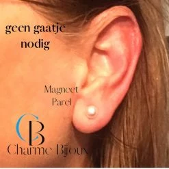 Beste Verkoop 😀 3 Paar Magneet Oorbellen-Frieda-Wit-Roze-Parel- Geen Gaatje-Charme Bijoux ✔️ -Sieraden-horloges Verkoop 550x550 382