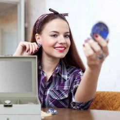 Goedkoop 🧨 Relaxdays Sieradendoos Kunstleer - Juwelendoos - Sieraden Opbergers - Sieradenkist Spiegel - Wit ✔️ -Sieraden-horloges Verkoop 550x550 403