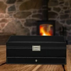 Goedkoop 🧨 Relaxdays Sieradendoos Kunstleer - Juwelendoos - Sieraden Opbergers - Sieradenkist Spiegel - Wit ✔️ -Sieraden-horloges Verkoop 550x550 405