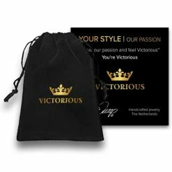 Promo ⌛ Victorious Ring Zwart Staal Heren En Dames – Maat 67 (21.4mm) ✔️ -Sieraden-horloges Verkoop 550x550 411