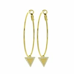 Hete verkoop 🧨 Guess Jewellery Dames Oorringen - Goud 💯