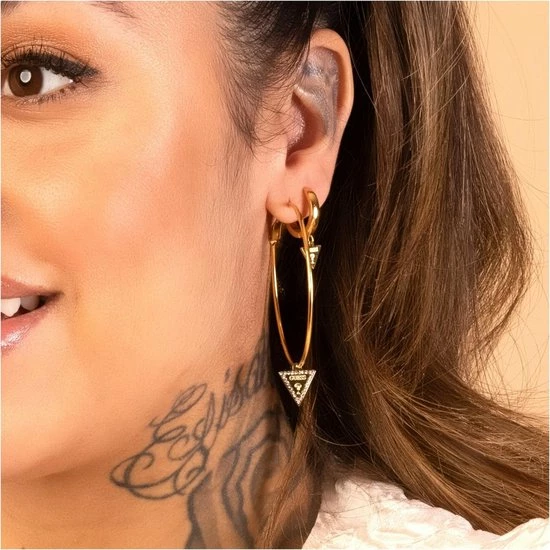 Hete verkoop ๐งจ Guess Jewellery Dames Oorringen - Goud ๐ฏ 8 Hete verkoop ๐งจ Guess Jewellery Dames Oorringen - Goud ๐ฏ - Afbeelding 6