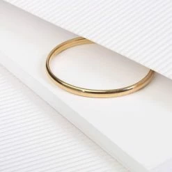 Kopen 🔔 Lucardi - Zilveren Bangle Goldplated ⭐ -Sieraden-horloges Verkoop 550x550 54
