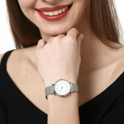 Goedkoopste 🤩 Skagen Signatur SKW2692 Dameshorloge 30 Mm - Zilverkleurig ⭐ -Sieraden-horloges Verkoop 550x550 611