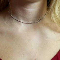 Begroting 😍 Lucardi - Dames Ketting Schakel - Echt Zilver - Ketting - Cadeau - 38 Cm - Zilverkleurig 👍 -Sieraden-horloges Verkoop 550x550 650