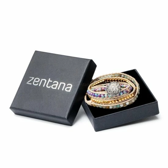 Beste Pirce โจ Zentana Wikkelarmband Bohemian - Imperial Jaspis & Amazoniet - Harmonie ๐ 4 Beste Pirce โจ Zentana Wikkelarmband Bohemian - Imperial Jaspis & Amazoniet - Harmonie ๐ - Afbeelding 2