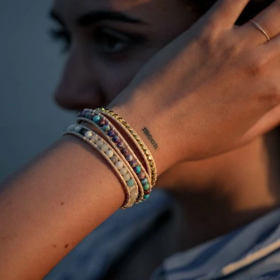 Beste Pirce โจ Zentana Wikkelarmband Bohemian - Imperial Jaspis & Amazoniet - Harmonie ๐ 10 Beste Pirce โจ Zentana Wikkelarmband Bohemian - Imperial Jaspis & Amazoniet - Harmonie ๐ - Afbeelding 8