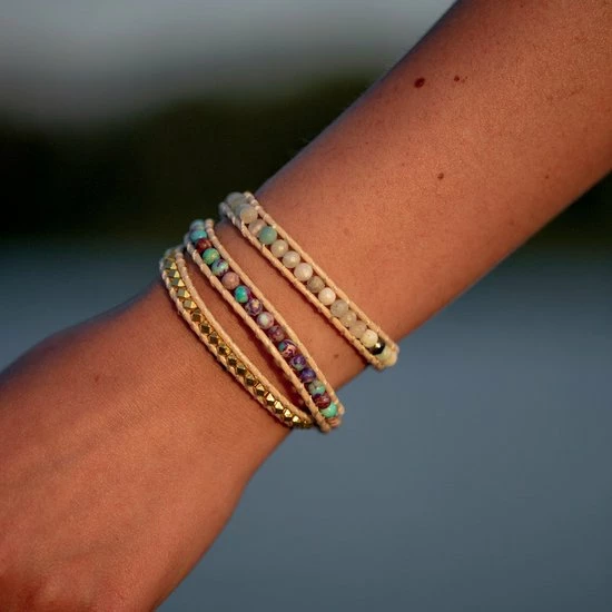 Beste Pirce โจ Zentana Wikkelarmband Bohemian - Imperial Jaspis & Amazoniet - Harmonie ๐ 12 Beste Pirce โจ Zentana Wikkelarmband Bohemian - Imperial Jaspis & Amazoniet - Harmonie ๐ - Afbeelding 10