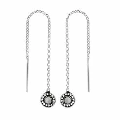 Uitgang 🛒 WeLoveSilver Zilveren Oorbellen | Chain Oorbellen | Zilveren Chainoorbellen, Zeeuws Knopje 🥰
