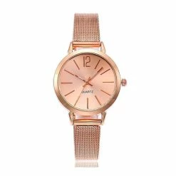 Coupon 😍 Fashion Favorite Blanche Rose / White Horloge | Rosekleurig | Ø 30 Mm 🌟