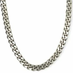 Kopen 😍 Tesoro Mio Michel - Stoere Grote Ketting – Edelstaal – Gourmet Schakel – L 50 Cm, B 0.8 Cm 🎁