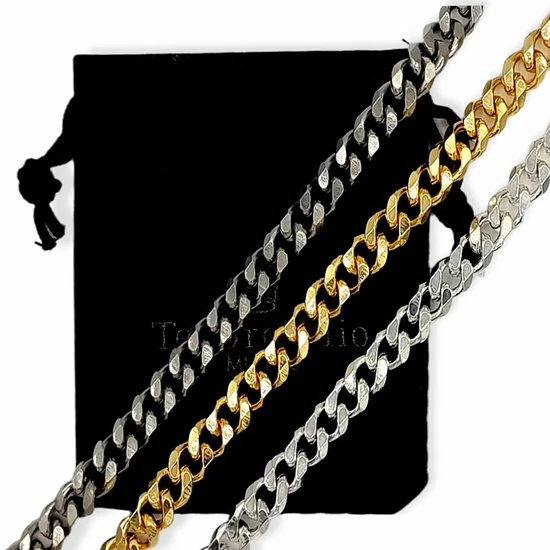 Kopen ๐ Tesoro Mio Michel - Stoere Grote Ketting – Edelstaal – Gourmet Schakel – L 50 Cm, B 0.8 Cm ๐ 4 Kopen ๐ Tesoro Mio Michel - Stoere Grote Ketting – Edelstaal – Gourmet Schakel – L 50 Cm, B 0.8 Cm ๐ - Afbeelding 2