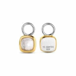 Goedkoop ✔️ TI SENTO - Milano 9248MW Oorbedels - Zilver/goudkleurig 👍 -Sieraden-horloges Verkoop 550x550 786