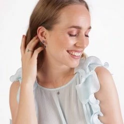 Groothandel 🎁 Lucardi - Dames Ring Met Gemstone Labradorite - Ring - Cadeau - Echt Zilver - Zilverkleurig 💯 -Sieraden-horloges Verkoop 550x550 80