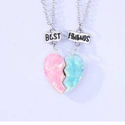 Groothandel โ๏ธ Bixorp Friends BFF Ketting Voor 2 Met Blauw & Roze Hartje Zilverkleurig - Vriendschapsketting - Twee Helften Best Friends - Voor Meisjes - Best Friends Ketting Vriendschap Cadeau Voor Twee ๐ 17 Groothandel โ๏ธ Bixorp Friends BFF Ketting Voor 2 Met Blauw & Roze Hartje Zilverkleurig - Vriendschapsketting - Twee Helften Best Friends - Voor Meisjes - Best Friends Ketting Vriendschap Cadeau Voor Twee ๐ -Sieraden-horloges Verkoop 550x550 822