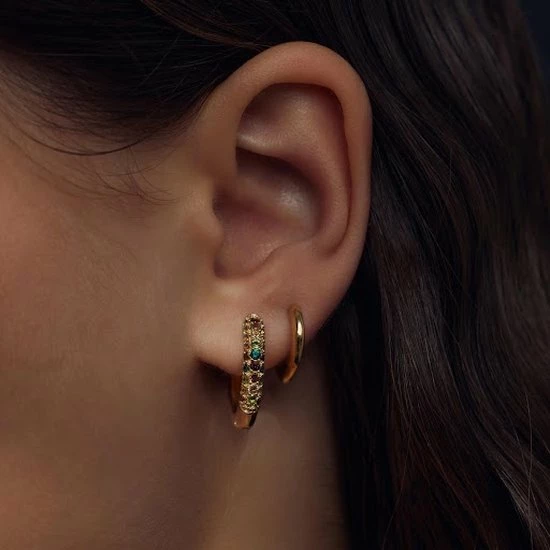 Beste Verkoop ๐ Parte Di Me Santa Maria Dames OorringenOorbellen Gouden Plating;Zilver - Goudkleurig ๐งจ 4 Beste Verkoop ๐ Parte Di Me Santa Maria Dames OorringenOorbellen Gouden Plating;Zilver - Goudkleurig ๐งจ - Afbeelding 2