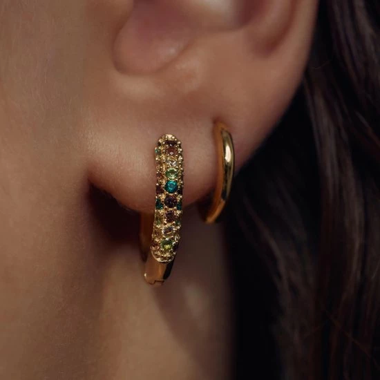 Beste Verkoop ๐ Parte Di Me Santa Maria Dames OorringenOorbellen Gouden Plating;Zilver - Goudkleurig ๐งจ 5 Beste Verkoop ๐ Parte Di Me Santa Maria Dames OorringenOorbellen Gouden Plating;Zilver - Goudkleurig ๐งจ - Afbeelding 3