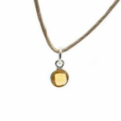 Goedkoopste 🛒 Spiru Geboortesteen Hanger November Citrien 925 Zilver (6 Mm) 🛒 -Sieraden-horloges Verkoop 550x550 848