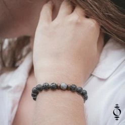 Begroting 💯 Zendro – Tibetaanse Maansteen Armband - Natuursteen Armband – Kralen Armband - Heren Armand – Dames Armband – Lavesteen - Maansteen 😀 -Sieraden-horloges Verkoop 550x550 86