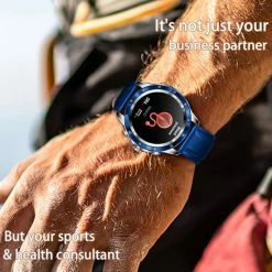 Promo 🔥 DARENCI DARE Darenci Smartwatch Platinum Pro - Smartwatch Heren - Activity Tracker - Touchscreen - Bluetooth Bellen - Bluetooth Muziek - Stalen Band - Horloge - Stappenteller - Bloeddrukmeter - Verbrande Calorieën - Zuurstofmeter - Spatwaterdicht- Zilver/Goud 😉 -Sieraden-horloges Verkoop 550x550 900