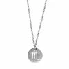 Flash-uitverkoop ✨ Boho Bijoux Sterrenbeeld Ketting Coin - Schorpioen - Zilver ✨ -Sieraden-horloges Verkoop 550x550 915