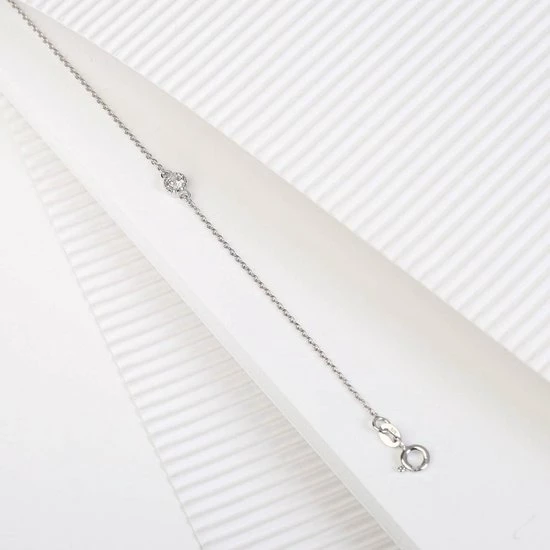 Coupon π Lucardi - Dames Armband Geboortesteen - Echt Zilver - Armband Met Hanger - Cadeau - 19 Cm - Zilverkleurig β€οΈ 5 Coupon π Lucardi - Dames Armband Geboortesteen - Echt Zilver - Armband Met Hanger - Cadeau - 19 Cm - Zilverkleurig β€οΈ - Afbeelding 3