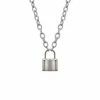 Top 10 🥰 Bixorp Lock Ketting Met Slotje Zilverkleurig - Liefdes Ketting Met Slot / Lock / Hangslot Hanger - Cadeau Voor Haar - Cadeau Voor Kerst - Cadeau Voor Sinterklaas 🎁 -Sieraden-horloges Verkoop 550x550 947