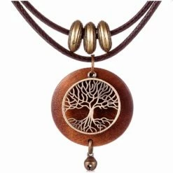 Beste recensies van 😉 Ketting-Hout-Frida-Kort-Bruin-Koord-Dames-Charme Bijoux ⭐