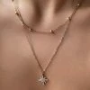 Flash-uitverkoop 🎁 Fashion Jewelry 2 Lagen Ster Ketting | Goud Gekleurd 🌟 -Sieraden-horloges Verkoop 550x557 1