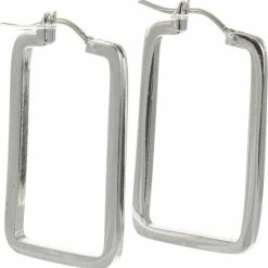 Nieuw 🌟 Behave Rechthoekige Oorringen ⌛